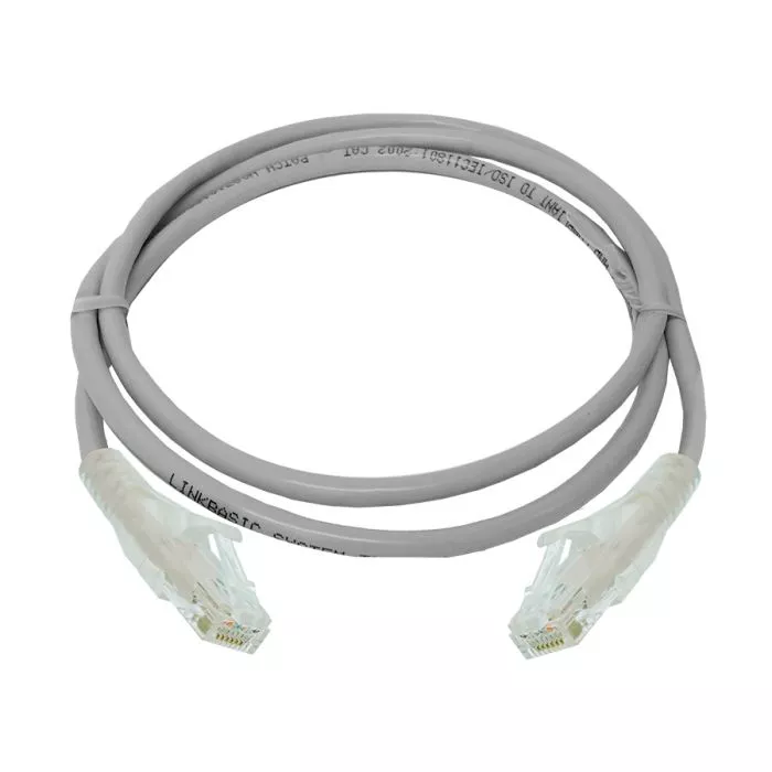 Linkbasic 1 Metre UTP Cat6 Flylead Grey