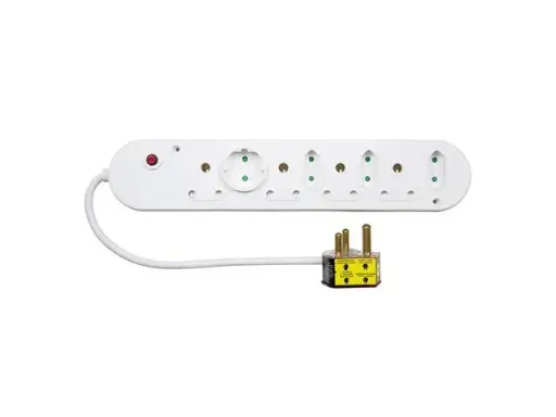 EUROLUX 8-plug multiplug